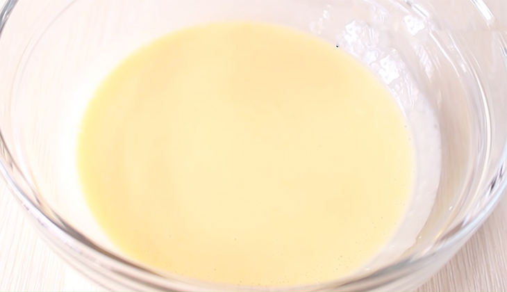 Bước 2 Làm hỗn hợp sữa Xôi cadé