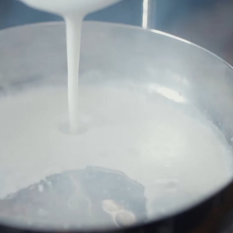 Bước 4 Nấu chè bưởi đậu xanh Chè bưởi đậu xanh