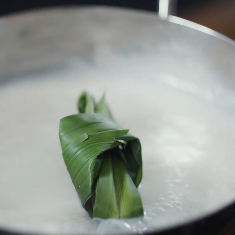 Bước 4 Nấu chè bưởi đậu xanh Chè bưởi đậu xanh