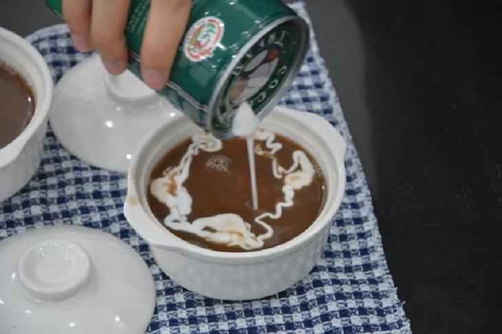 Bước 3 Thành phẩm chè đậu đỏ nước dừa bằng nồi áp suất