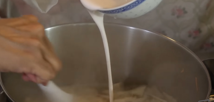 Bước 2 Nấu súp Súp cua chay