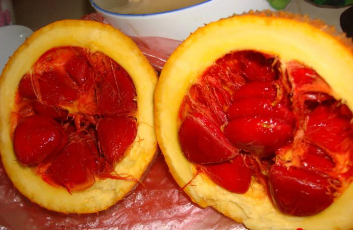 Bước 1 Sơ chế nguyên liệu Xôi gấc