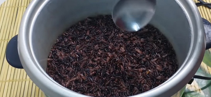 Bước 2 Nấu xôi Xôi nếp cẩm