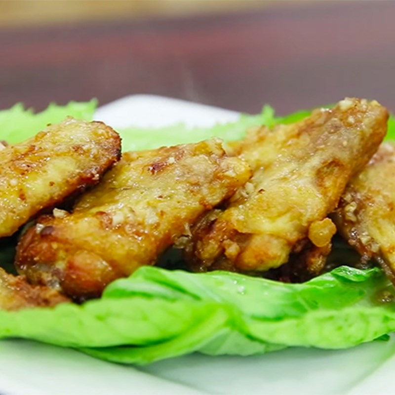 Bước 4 Thành phẩm Cánh gà chiên nước mắm