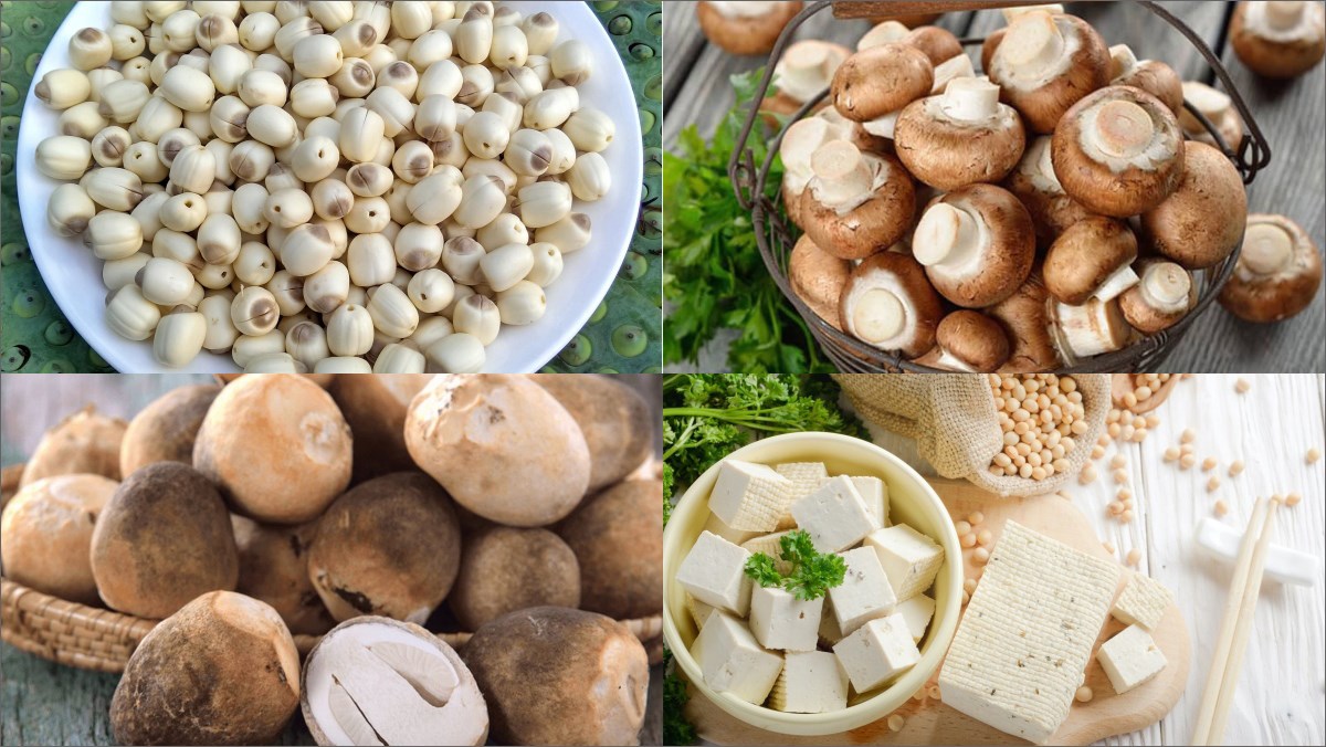 Nguyên liệu món ăn canh hạt sen