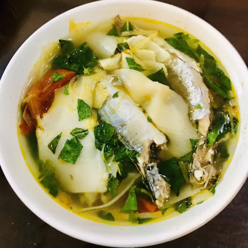 Bước 3 Thành phẩm Canh măng chua cá nục