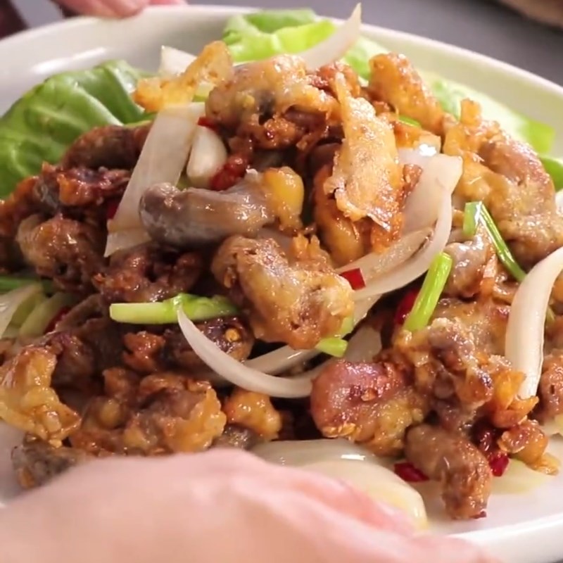 Bước 6 Thành phẩm Bao tử cá basa chiên tỏi ớt