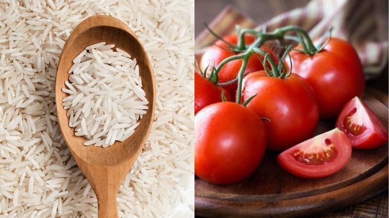 Nguyên liệu món ăn cháo cà chua