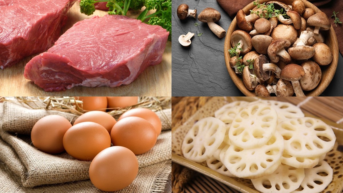 Nguyên liệu món ăn cháo củ sen