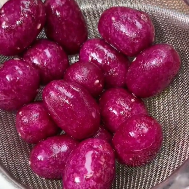 Bước 2 Chế biến Bánh khoai lang bong bóng (Công thức được chia sẻ từ Tiktok Cách Nấu Ngon cùng Điện máy XANh)