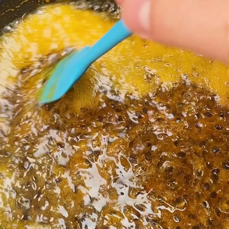 Bước 1 Chế biến chanh dây Panacotta chanh dây (Công thức được chia sẻ từ TikTok Cách Nấu Ngon cùng Cách Nấu Ngon)