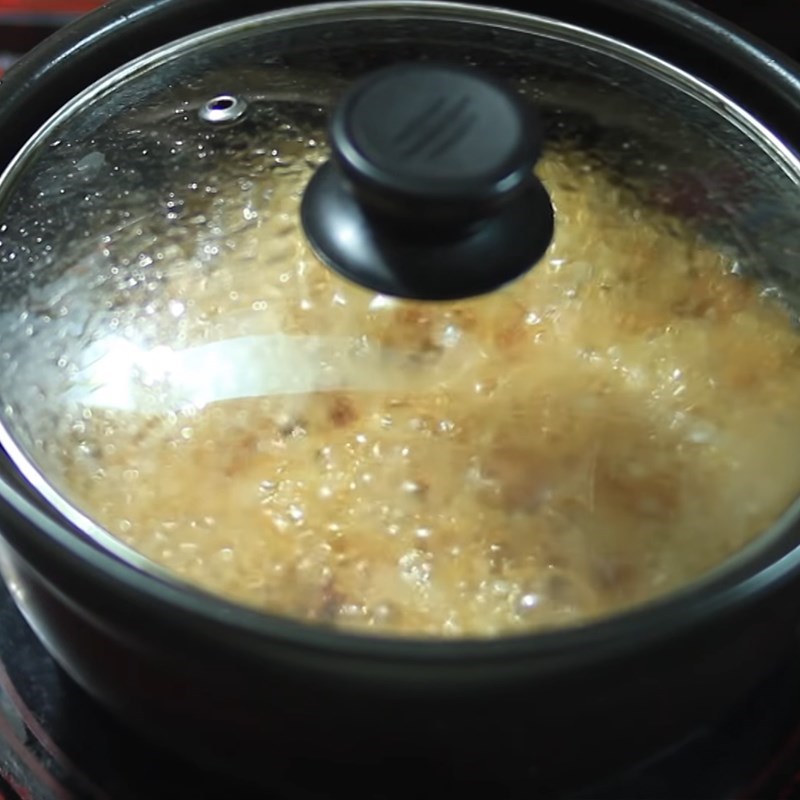 Bước 3 Chế biến sườn kho Sườn non kho tiêu
