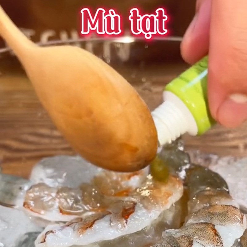 Bước 3 Chế biến thịt tôm Tôm sốt thái (Công thức được chia sẻ từ TikTok Cách Nấu Ngon cùng Cách Nấu Ngon)
