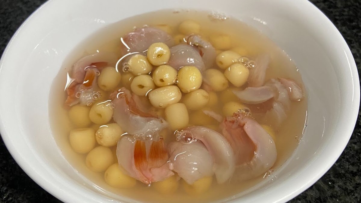 Chè vải hạt sen (công thức được chia sẻ từ người dùng)