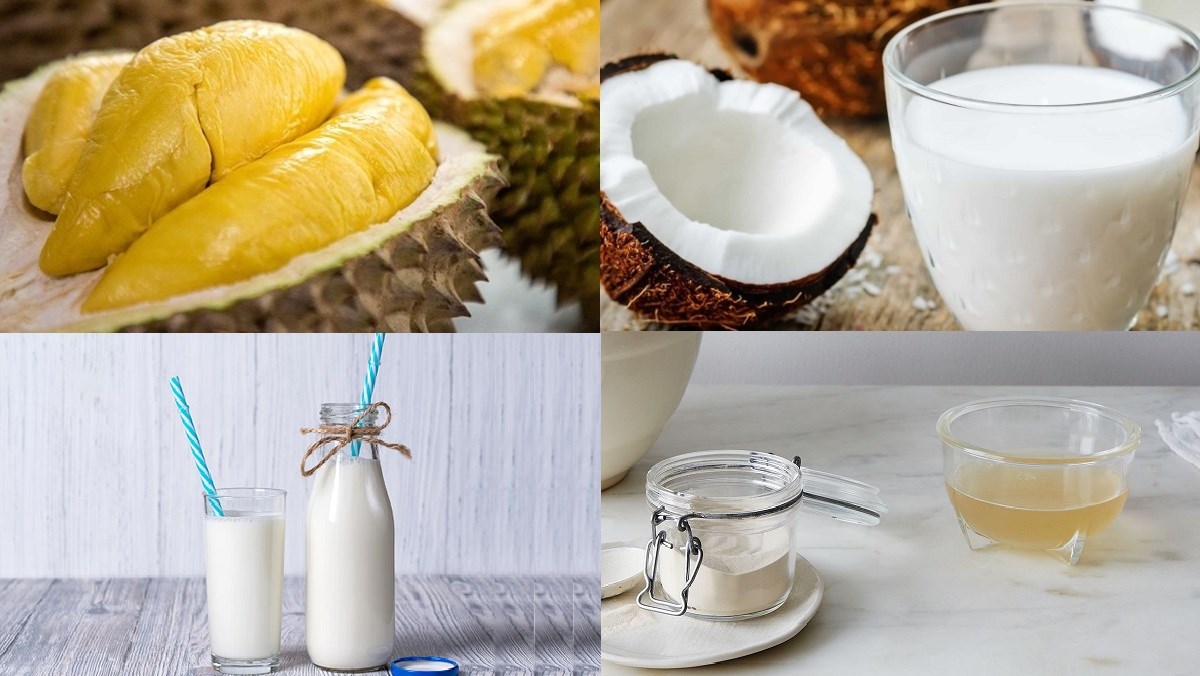 Nguyên liệu món ăn chè sầu riêng