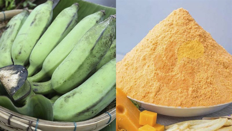 Nguyên liệu món ăn 4 cách làm snack chuối