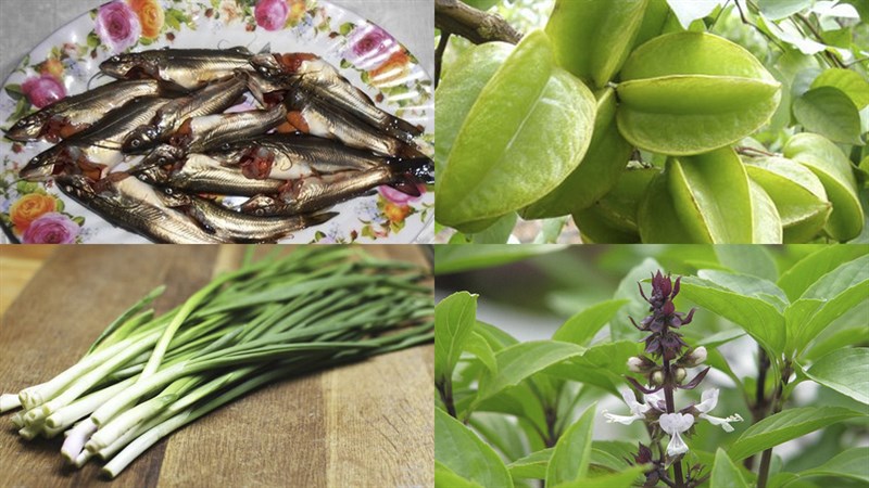 Nguyên liệu món ăn 2 cách nấu canh chua