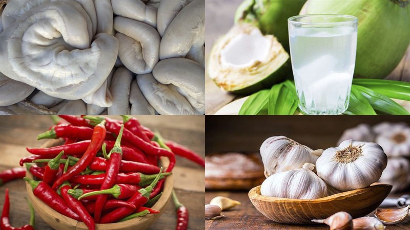 Nguyên liệu món ăn lòng bò khìa