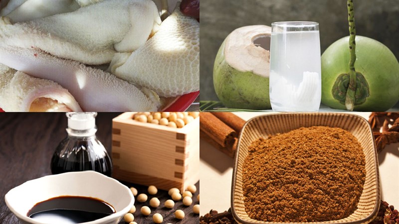 Nguyên liệu món ăn lòng bò khìa