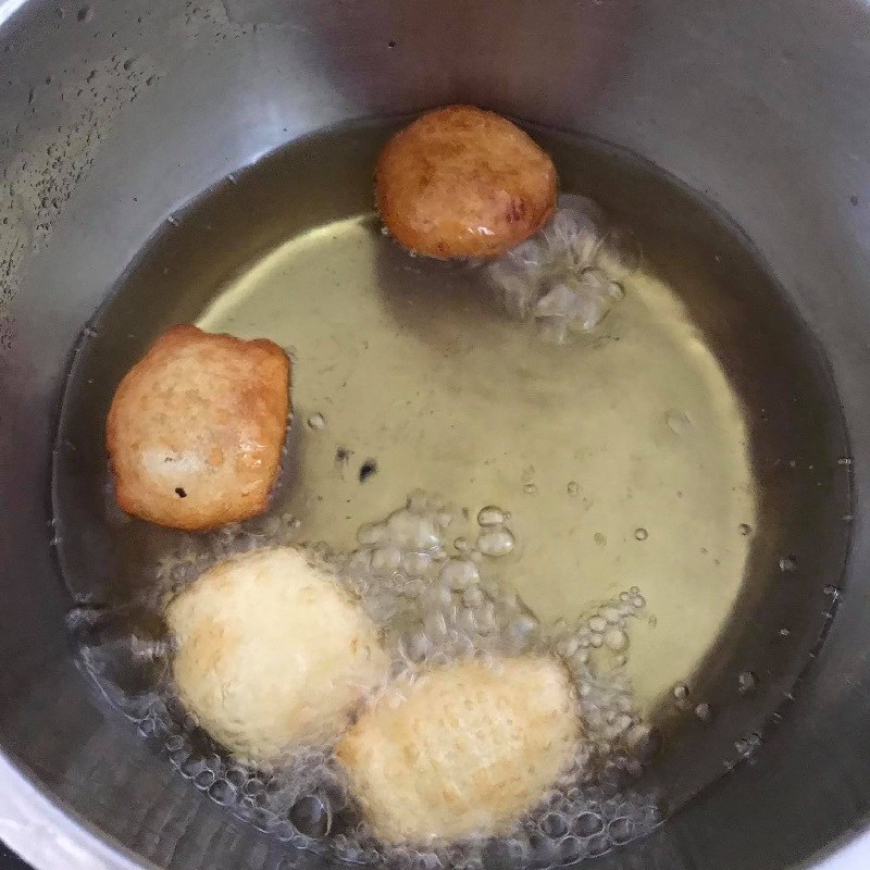 Bước 4 Chiên bánh Bánh khoai tây chiên phồng (công thức được chia sẻ từ người dùng)