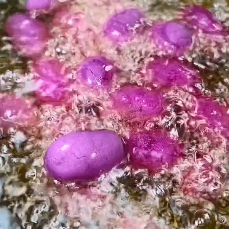 Bước 3 Chiên bánh Bánh khoai lang chiên phồng (Công thức được chia sẻ từ TikTok Cách Nấu Ngon cùng Cách Nấu Ngon)