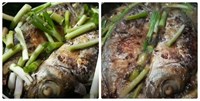 Bước 4 Chiên cá Cá bạc má hấp chiên giấm đường