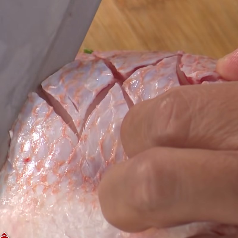 Bước 2 Chiên cá Cá diêu hồng chiên sốt nấm