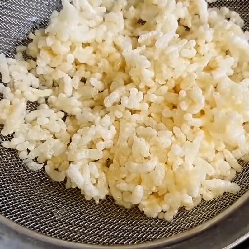 Bước 2 Chiên cơm Cơm chiên nước mắm