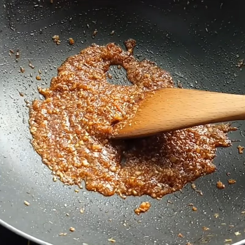 Bước 4 Chiên sả ớt Sườn non chay chiên sả ớt