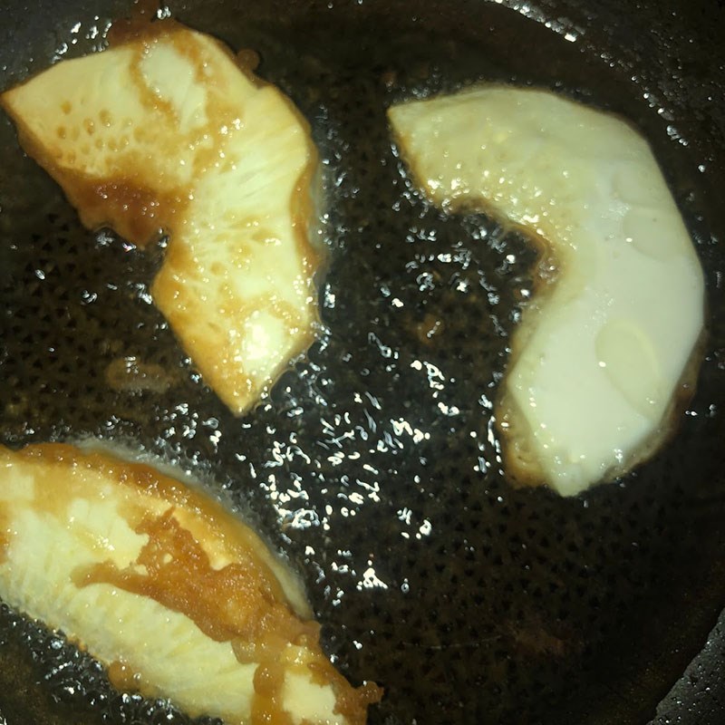 Bước 3 Chiên sake Sake chiên bằng bột chiên giòn