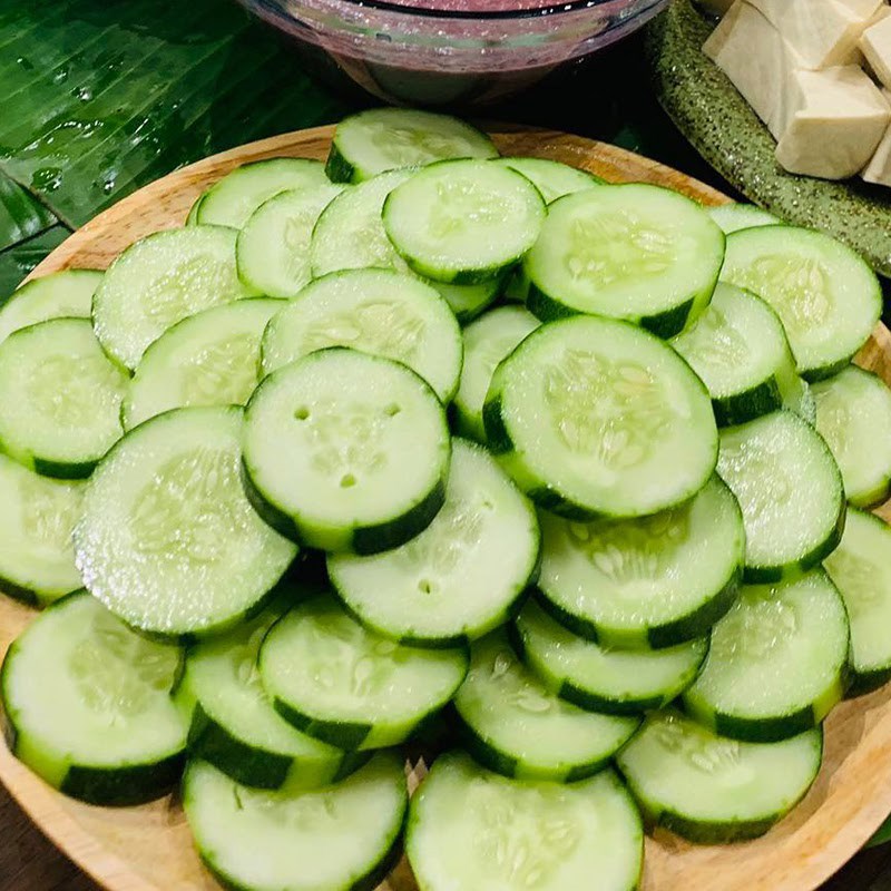 Bước 3 Chuẩn bị các nguyên liệu khác Bún đậu mắm tôm