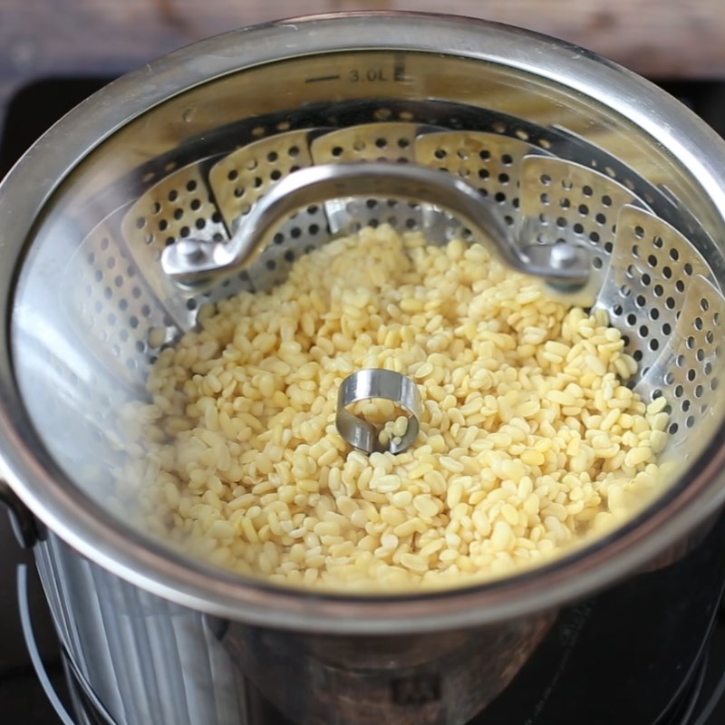 Bước 1 Chuẩn bị đậu xanh Chè bưởi An Giang