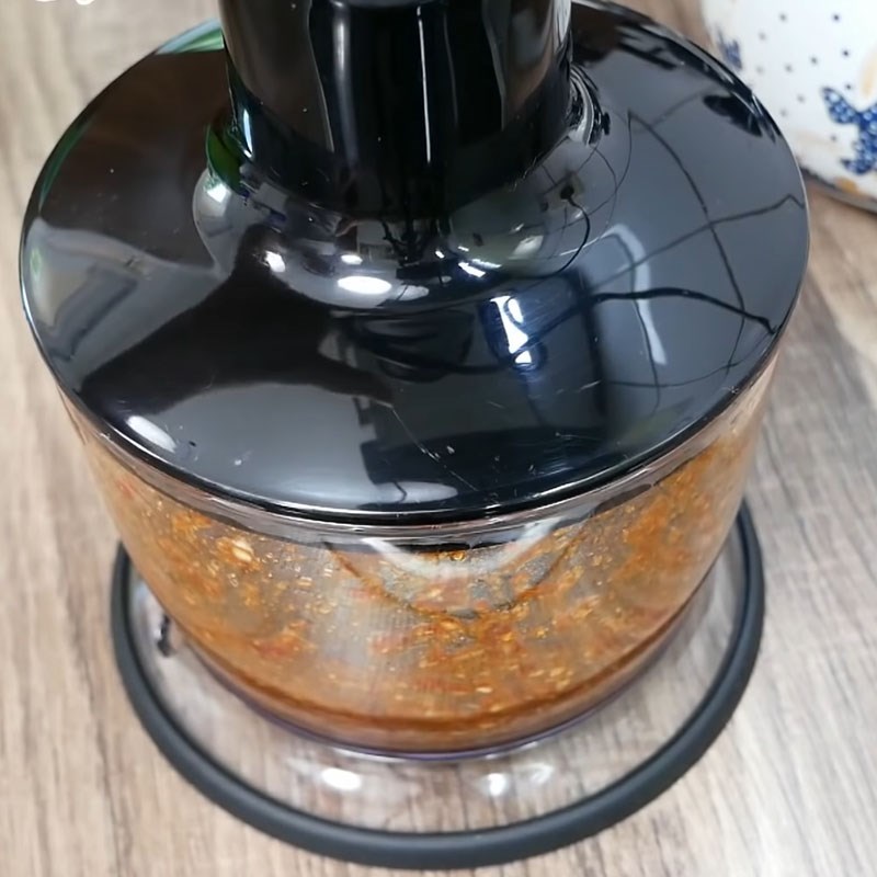 Bước 2 Chuẩn bị gia vị ướp Lòng bò khìa bằng nồi áp suất điện
