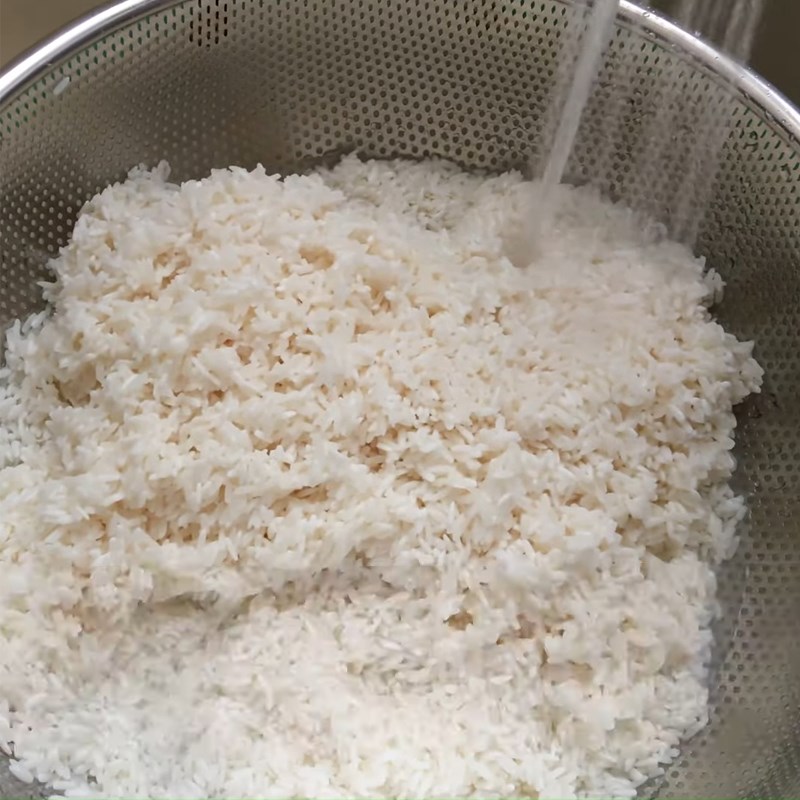 Bước 3 Chuẩn bị nếp Bánh ú bá trạng thuyền rồng