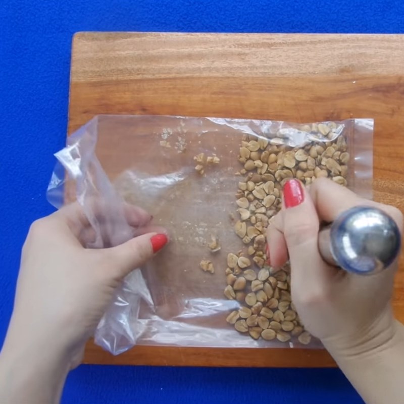 Bước 1 Chuẩn bị nguyên liệu Chè mè đen dừa