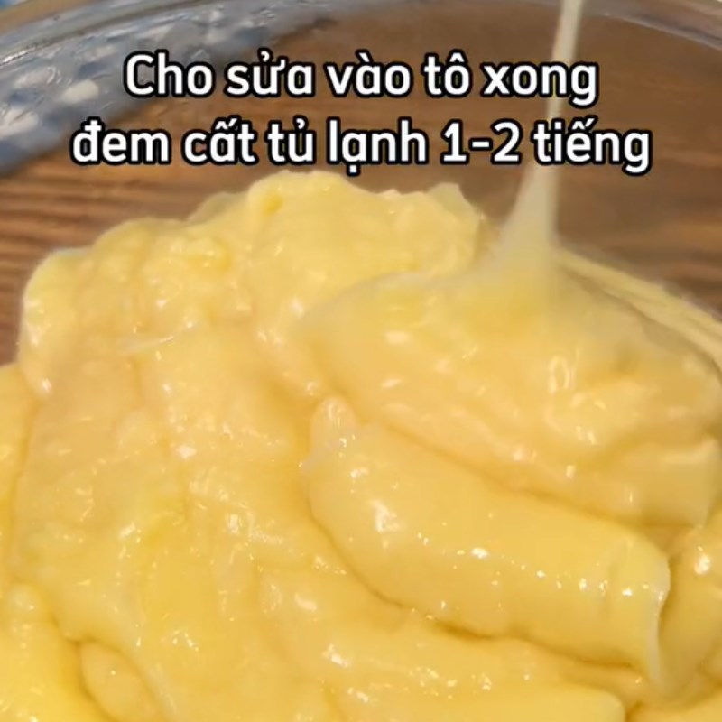 Bước 1 Chuẩn bị nguyên liệu Bánh sữa tươi chiên (Công thức được chia sẻ từ Tiktok Cách Nấu Ngon cùng Cách Nấu Ngon)