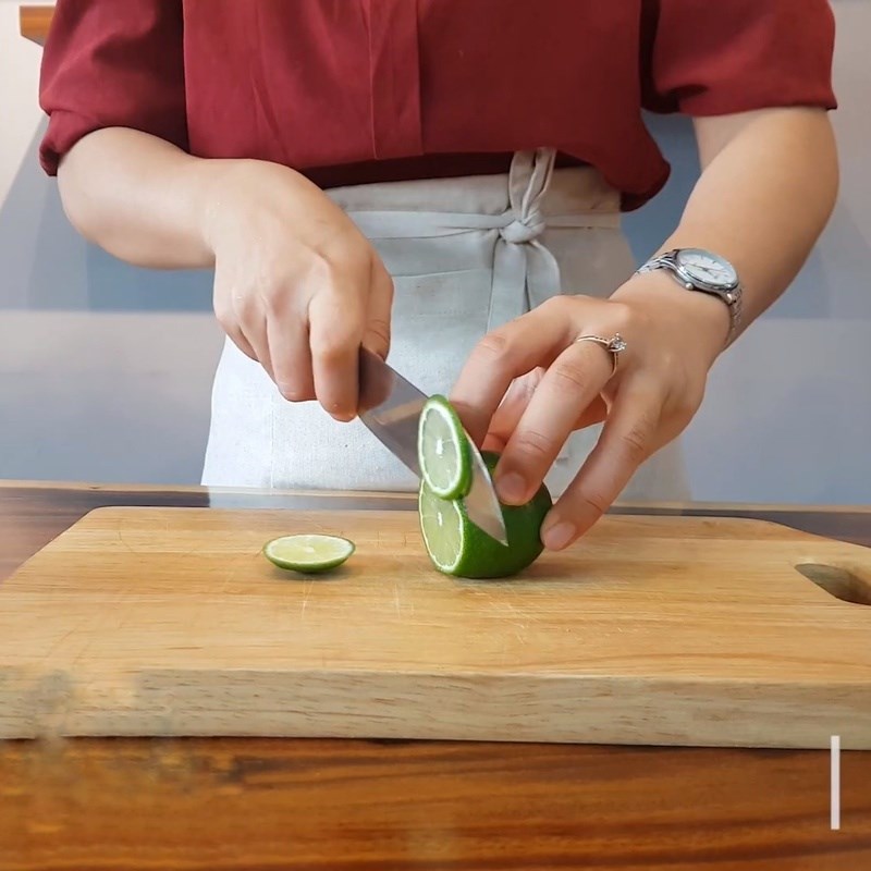 Bước 1 Chuẩn bị nguyên liệu Sinh tố măng cụt