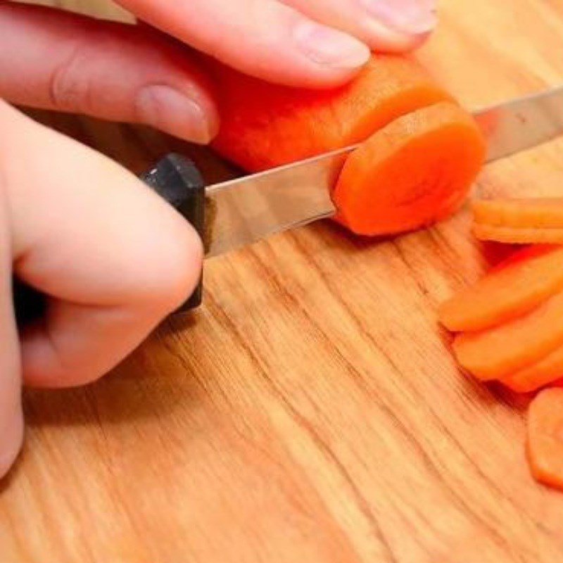 Bước 1 Chuẩn bị nguyên liệu Lầu nấm lá é