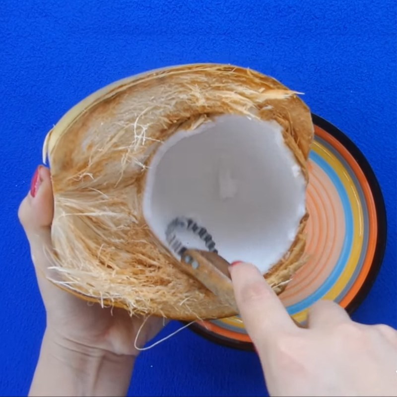 Bước 1 Chuẩn bị nguyên liệu Chè mè đen dừa