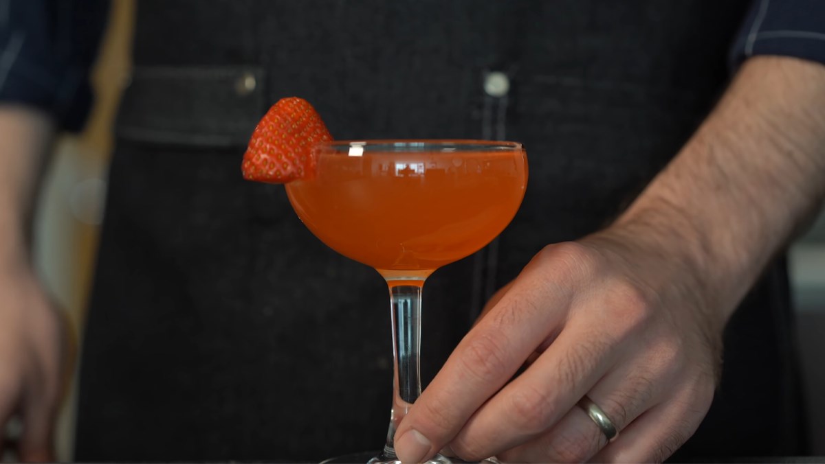 Cocktail dâu tây chanh
