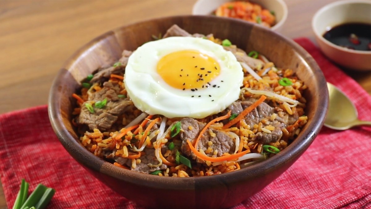 Cơm chiên bò bulgogi Hàn Quốc