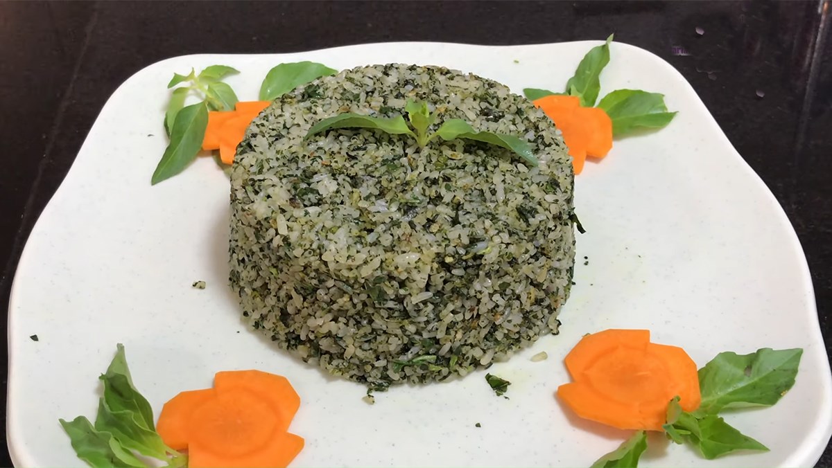 Cơm chiên muối é