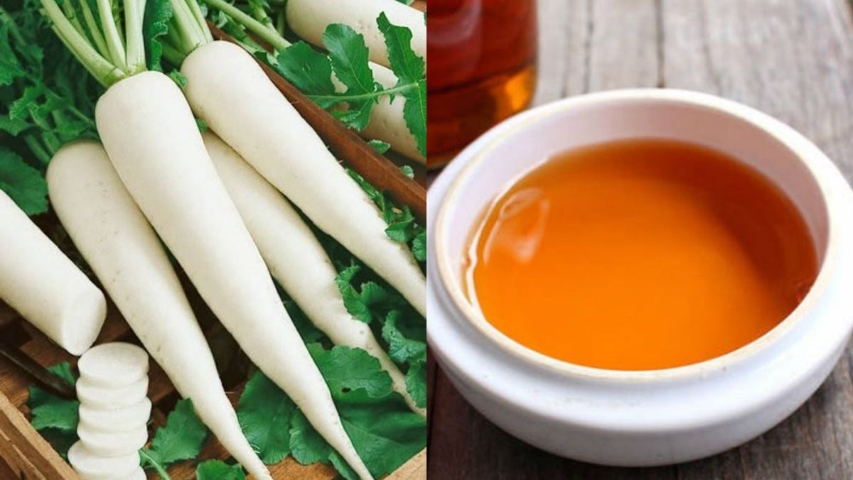 Nguyên liệu món ăn củ cải ngâm nước mắm, ngâm nước