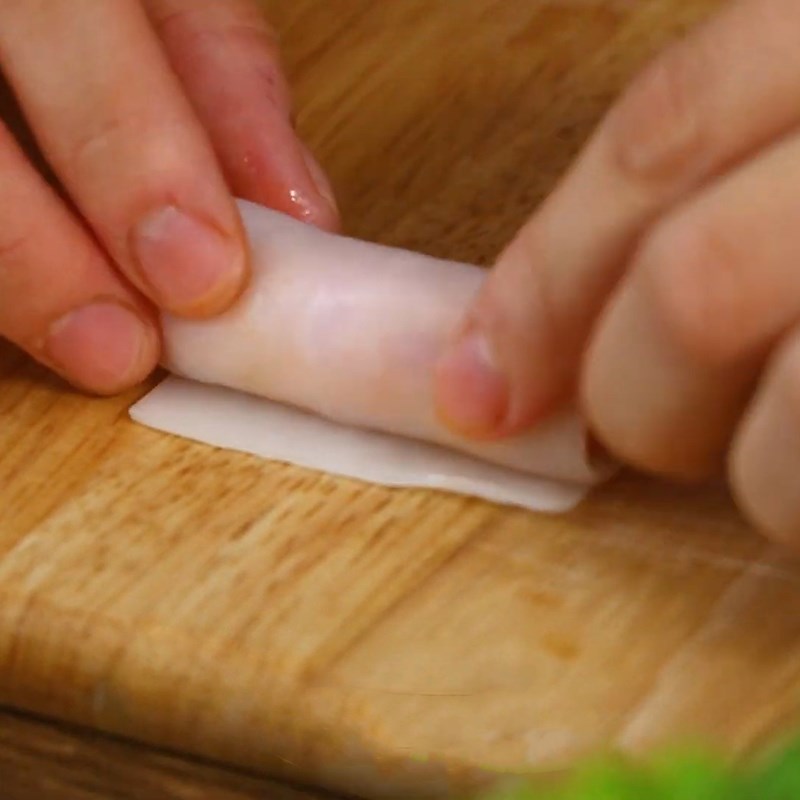 Bước 5 Cuốn chả Chả tôm Thanh Hóa