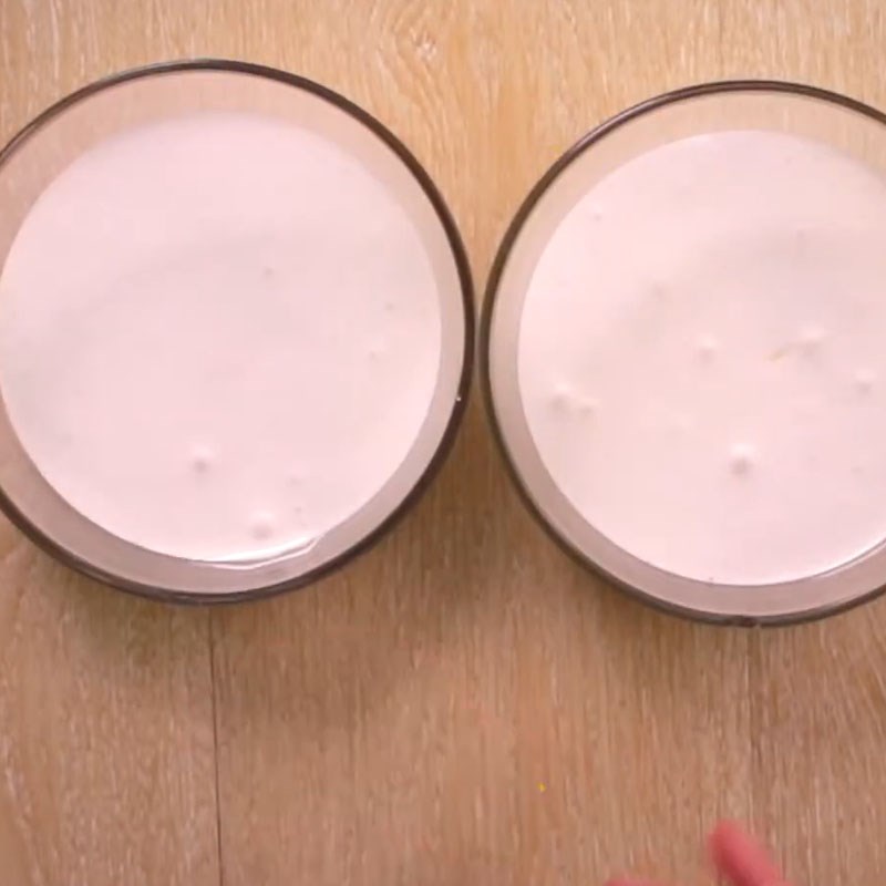 Bước 2 Đánh bông đường Kẹo marshmallow hương cam