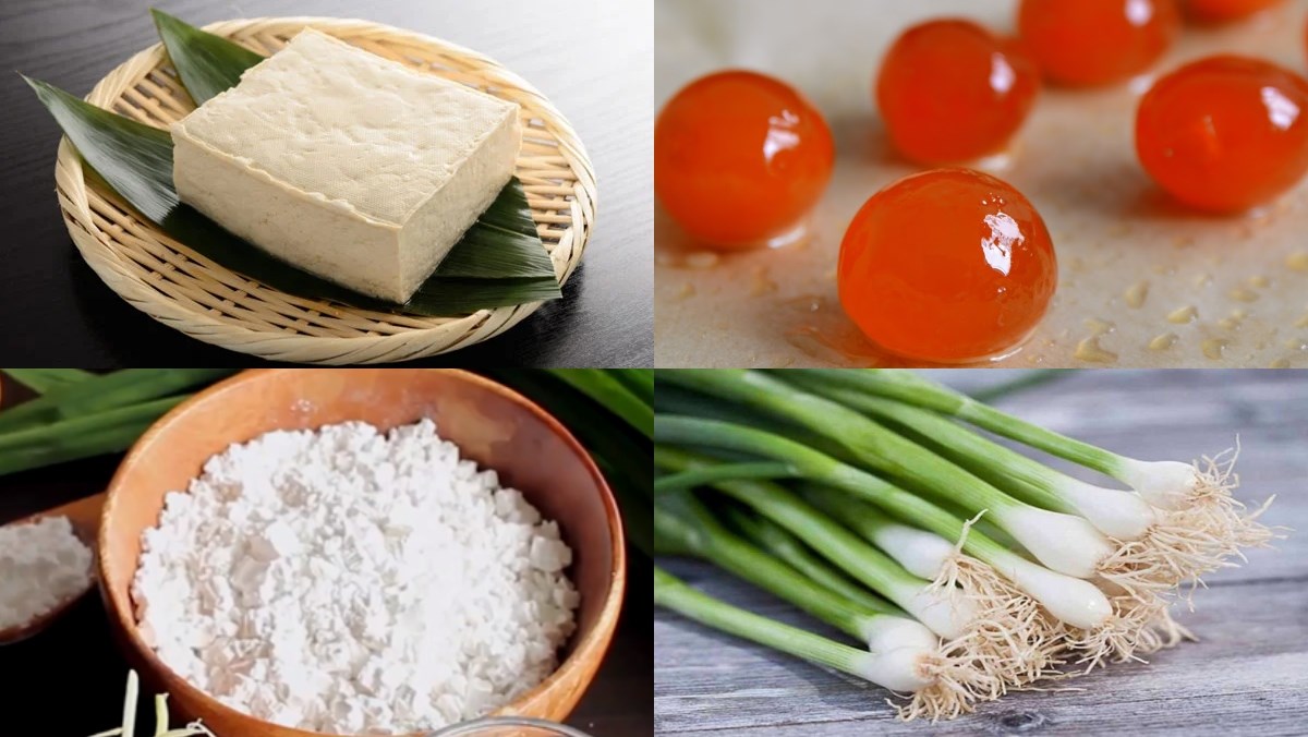 Nguyên liệu món ăn đậu hũ chiên