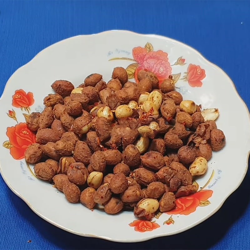 Bước 4 Thành phẩm Đậu phộng rang muối ớt