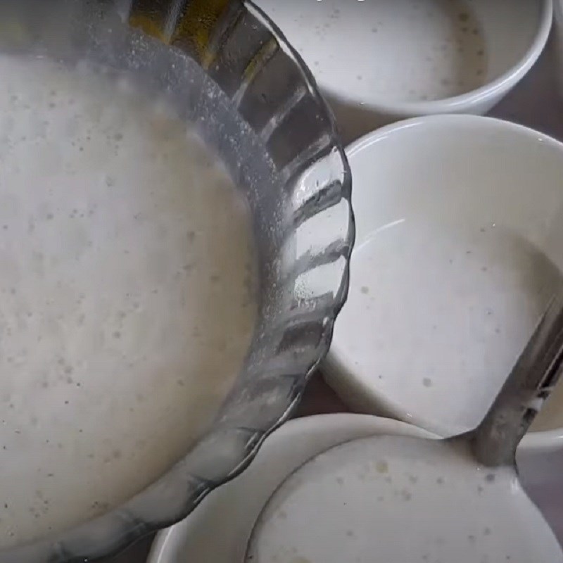 Bước 5 Đổ bánh bèo Bánh bèo chay
