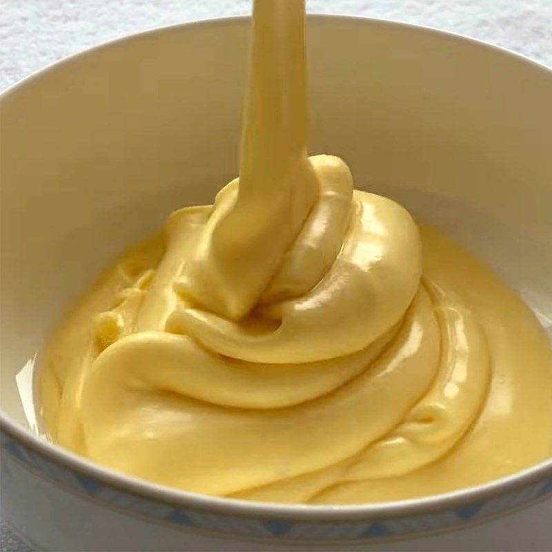 Bước 3 Đổ khuôn và hấp bánh Bánh bông lan phô mai cheese