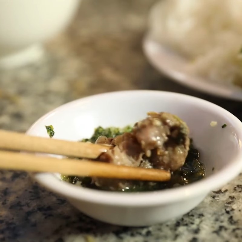 Bước 4 Thành phẩm Bò nướng ống tre